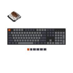 Keychron K5 Mechanická klávesnica Slim, biele LED osvetlenie, Brown Gateron K5-A3