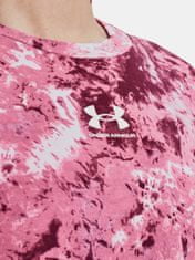 Under Armour Mikina Rival Terry Print Crew-PNK XS