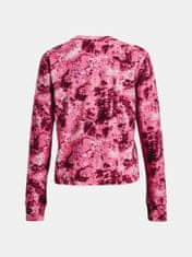 Under Armour Mikina Rival Terry Print Crew-PNK XS