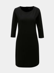 ONLY Čierne šaty s 3/4 rukávom ONLY Brilliant M