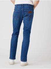 Wrangler Modré pánske straight fit rifle Wrangler 32/34