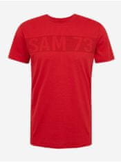 SAM73 Tričká s krátkym rukávom pre mužov SAM 73 - červená S