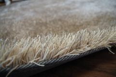Dywany Lusczów Kusový koberec LOVE SHAGGY béžový, velikost 130x190
