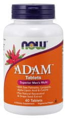 NOW Foods Adam, Multivitamín pre mužov, 60 tabliet