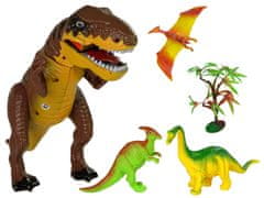 Lean-toys Tyranosaurus Rex Dinosaurus Set Príslušenstvo Zvukové svetlá