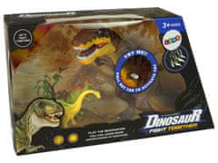 Lean-toys Tyranosaurus Rex Dinosaurus Set Príslušenstvo Zvukové svetlá