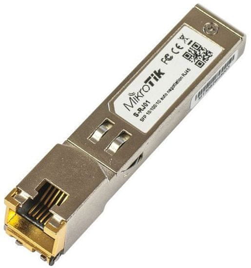 Mikrotik SFP modul S-RJ01, RJ-45, 100m, 1.25Gbit