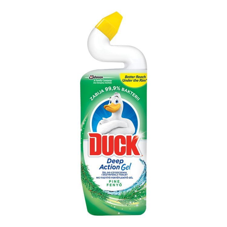 SC Johnson Duck 5v1 tekutý WC čistič Pine 750 ml