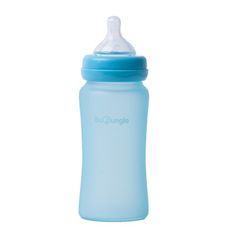 Bo Jungle sklenená fľaša s úchytmi B-Thermo 240ml Turquoise