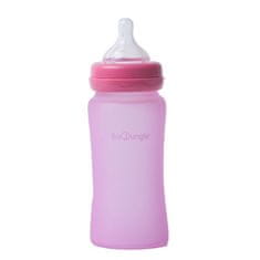 Bo Jungle sklenená fľaša s úchytmi B-Thermo 240ml Pink