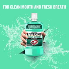 Listerine Ústna voda Clean & Fresh Mild Taste 500 ml