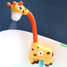 Luxma Nastaviteľné sprchové hryzátko do vane žirafa 6001