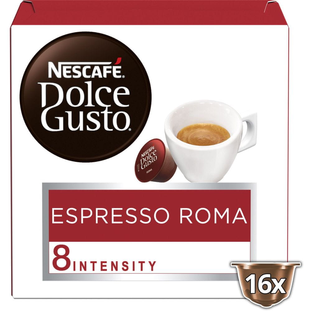 NESCAFÉ Dolce Gusto Espresso Roma – kávové kapsule – 16 ks