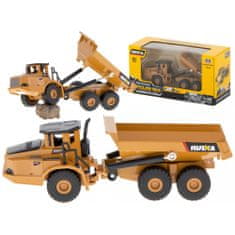 KIK Sklápač hydraulický KOVOVÝ MODEL DIE-CAST H-TOYS 1712 1:50