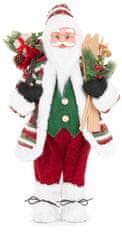 MAGIC HOME Santa s lyžami, 46 cm