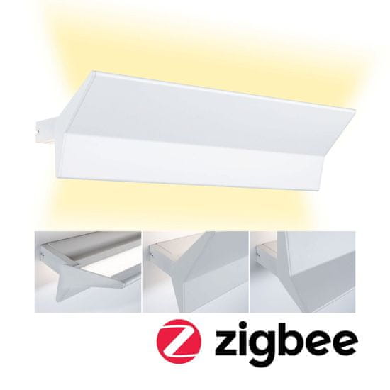 Paulmann PAULMANN LED nástenné svietidlo Smart Home Zigbee Stine meniteľná biela / 230V 13W stmievateľné biela mat 79512