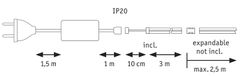 Paulmann PAULMANN MaxLED 1000 LED Strip Full-Line COB základná sada 3m 36W 528LEDs/m 2700K 50VA 71049