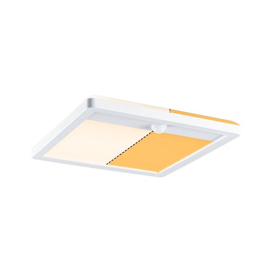 Paulmann PAULMANN LED vonkajší panel Smart Home Zigbee Lamina Backlight pohybové čidlo neláka hmyz IP44 hranaté 250x47mm CCT 14W 230V biela umelá hmota 94707