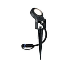 Paulmann PAULMANN Plug a Shine LED bodové záhradné svetlo Sting spot neláka hmyz IP67 2200K 6,3W antracit 94728