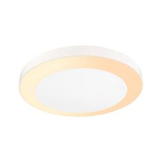 Paulmann PAULMANN LED stropné svietidlo Smart Home Zigbee Circula súmrakový senzor neláka hmyz IP44 kruhové 320mm CCT 14W 230V biela umelá hmota 94527