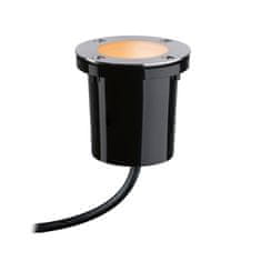 Paulmann PAULMANN Plug a Shine LED zemné svietidlo Smart Home Zigbee zlaté svetlo spot neláka hmyz IP65 CCT 4,6 W čierna/oceľ 94588