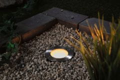Paulmann PAULMANN Plug a Shine LED zemné svietidlo Smart Home Zigbee zlaté svetlo spot neláka hmyz IP65 CCT 4,6 W čierna/oceľ 94588