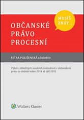 Petra Polišenská: Musíš znát... Občanské právo procesní - Výběr z důležitých soudních rozhodnutí v občanském právu