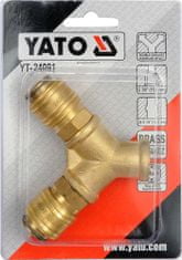 YATO Rýchlospojka 1/4"(M) X 1/4"(F) L=44mm