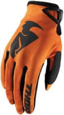 THOR rukavice SECTOR detské černo-oranžové 2XS