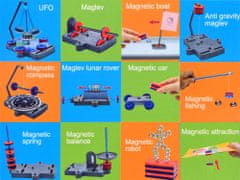 JOKOMISIADA Edukačný set učenie o magnetoch 12v1 ZA3956