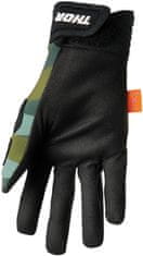 THOR rukavice REBOUND černo-zeleno-šedé S