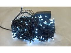 AUR Vnútorná LED vianočná reťaz - studená biela, 18m, 180 LED