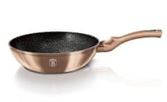 Berlingerhaus Wok s mramorovým povrchom 30 cm Rosegold Metallic Line