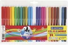 Centropen Fixy Colour World 7550 24 ks