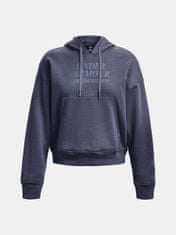 Under Armour Mikina Essential Script Hoodie-GRY M