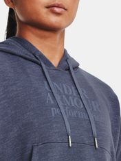 Under Armour Mikina Essential Script Hoodie-GRY M