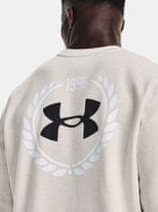 Under Armour Mikina UA Essential Heritge Flc Crw-WHT XL