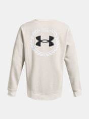 Under Armour Mikina UA Essential Heritge Flc Crw-WHT XL