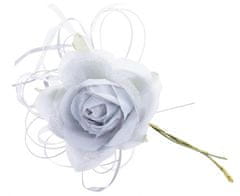 MAGIC HOME Ruža, modrá, stonka, veľkosť kvetu: 10 cm,bal. 6 ks