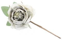 MAGIC HOME Ruža rozvitá, zelená, stonka, veľkosť kvetu: 11 cm, bal. 6 ks