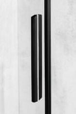 POLYSAN , ALTIS LINE BLACK obdĺžniková sprchová zástena 1000x800 mm, L/P varianta, rohový vstup, AL1512BAL1582B