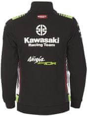 Kawasaki mikina RACING TEAM dámska černo-bielo-červeno-zelená M