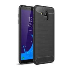 FORCELL Obal / kryt pre Samsung Galaxy J6 2018 čierny - Forcell CARBON