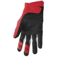 THOR rukavice AGILE Tech černo-bielo-červené S