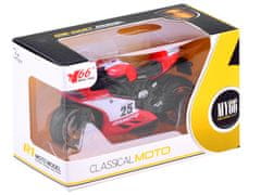 JOKOMISIADA Diecast model Motocykel s povrázkovou hračkou ZA3933