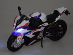 JOKOMISIADA Zvukové svetlo DieCast Motorcycle S1000RR ZA3906