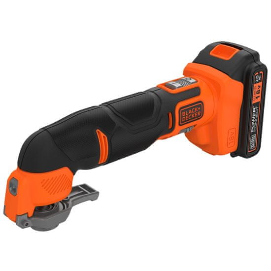 Black+Decker Aku multifunkčná oscilačná brúska BDCOS18D1K-QW