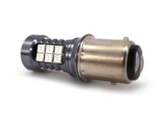 motoLEDy P21/5W LED žiarovka BAY15D 12V CANBUS 1400lm červená