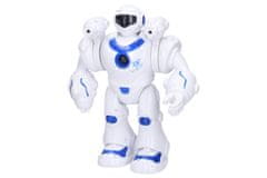 Robot Yobi strieľajúci s efektmi 25 cm