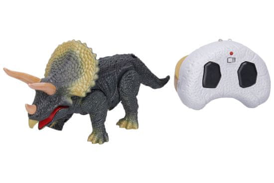 DINO Triceratops RC na diaľkové ovládanie 24 cm